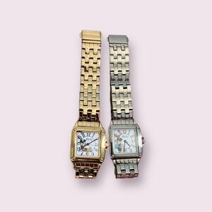 Mickey and Minnie watches set of 2